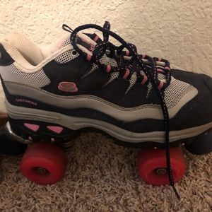 💗Sketchers Roller skates! Size 9. Like new.